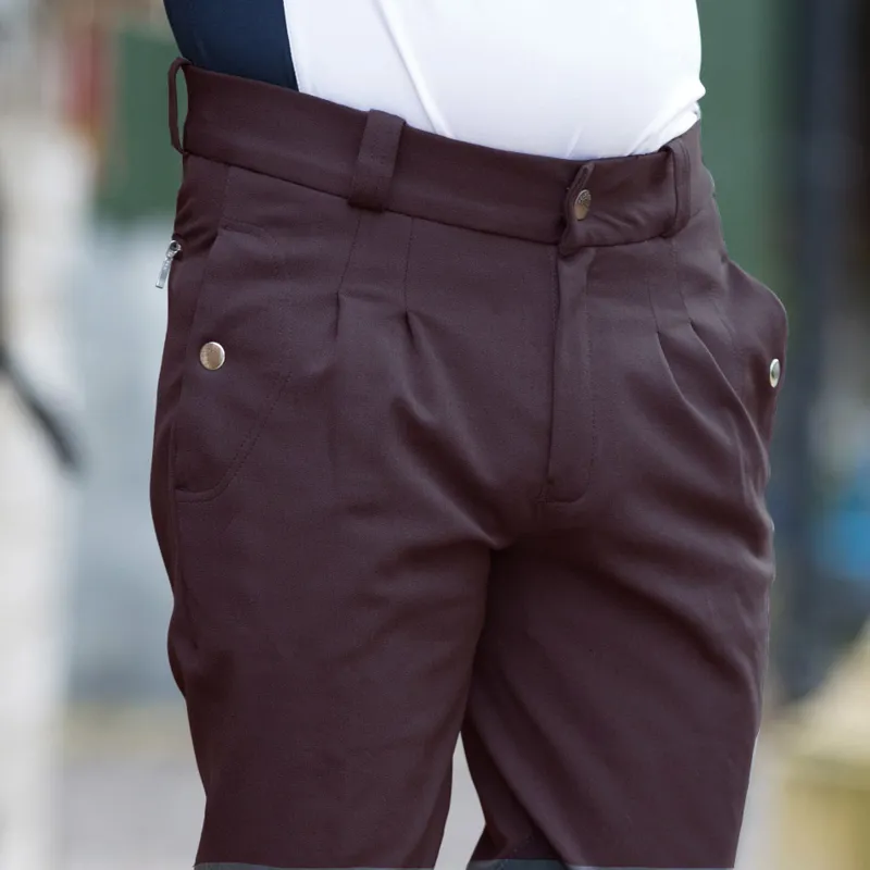 Equetech Mens Kingham Breeches Walnut-1